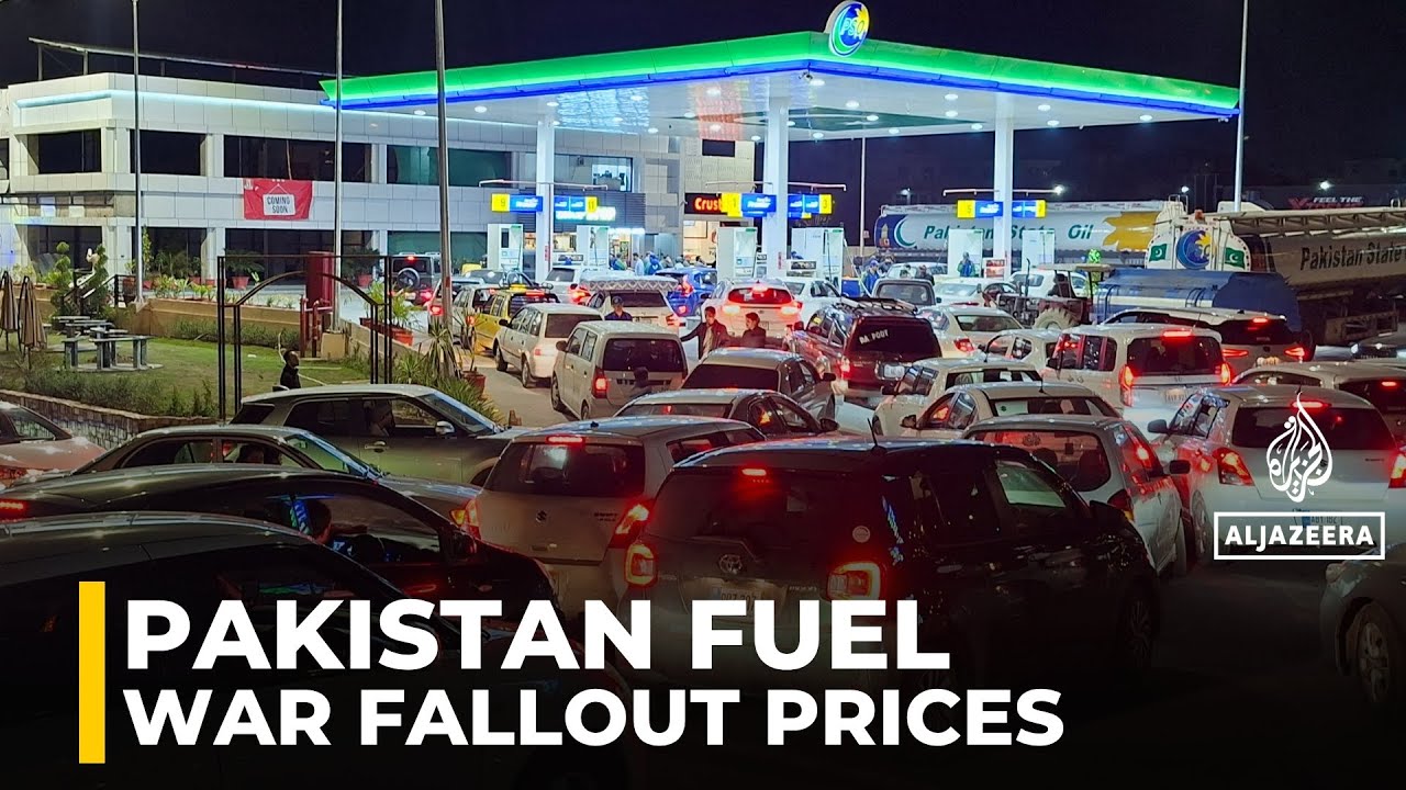 War on Iran fallout on Pakistan: Petrol prices steep increase resulting in shortages