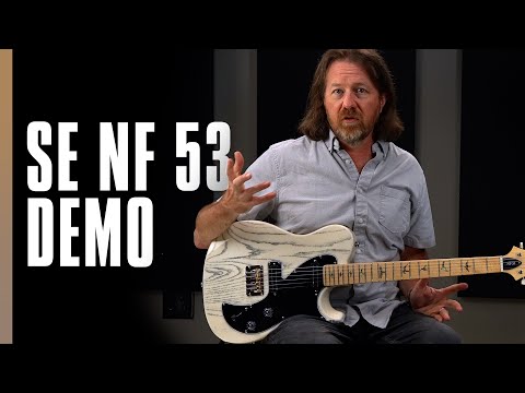 PRS SE NF 53 White Doghair