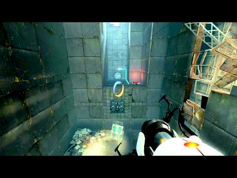Portal 2 -Achievements- Test Chamber 10 in 70 seconds