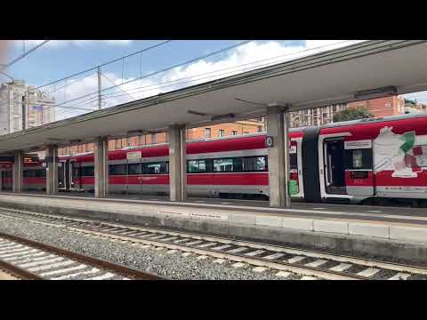 Frecciarossa 1000 8419 Venezia S.L. - Reggio C. C.le alla Stazione di Ferrara in livrea Expo Dubai