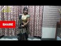 Black And Golden Saree Draping With Backless Blouse For Party Perfect Saree Draping