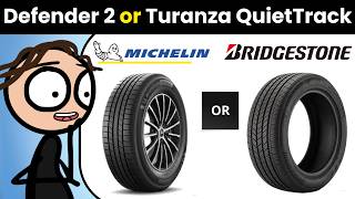 Michelin Defender 2 or Bridgestone Turanza QuietTrack (Comparison and Review)