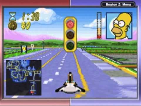 the simpsons road rage (gba) all drivers