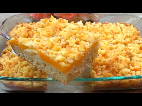 Einfaches Kuchenrezept in wenigen Minuten! Einfach und sehr lecker! Besser als Apfelkuchen!