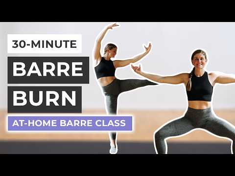 30 Minute Cardio Barre Class No Equipment Barre Burn