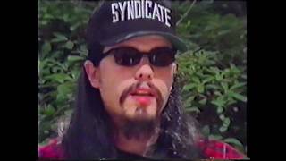 Ian Astbury of The Cult talks about The Gathering of the Tribes on MTV 1990