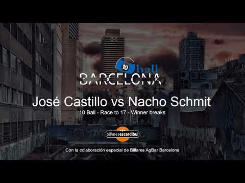 10Ball Tour Barcelona - José Castillo vs Nacho Schmit