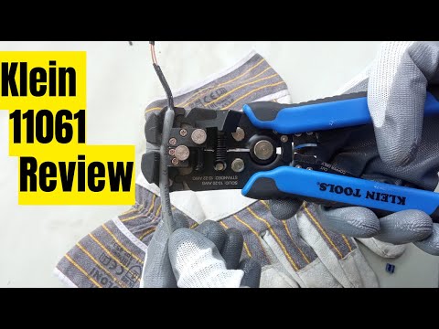 Klein 11061 Automatic Self Adjusting Wire Stripper Review - A Game Changer