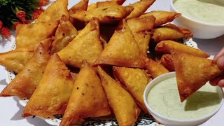 Deliciously Crispy Chicken Keema Samosa | Ramzan Special Recipes | Ramdan 2024 | Iftar Recipe