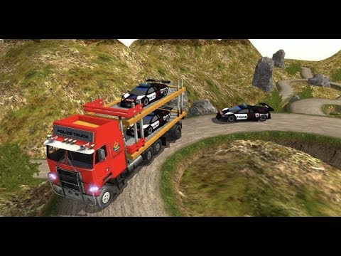 OffRoad Police Transporter Truck Games Android Gameplay