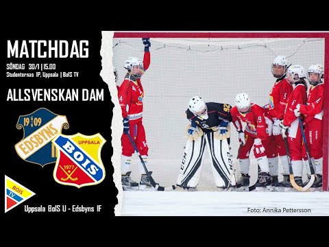 220130 Allsvenskan dam Uppsala BoIS U-Edsbyns IF