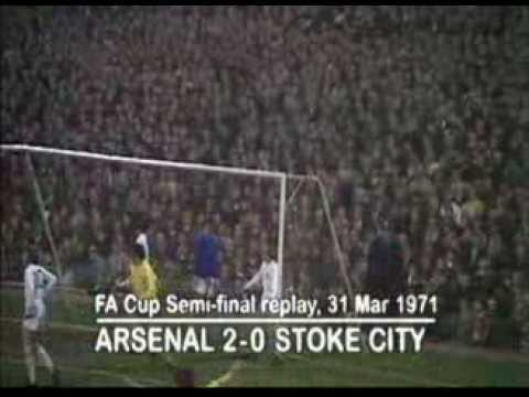 Arsenal 2 Stoke 0 1971
