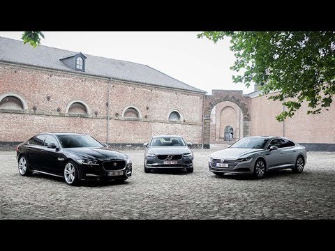 2017 Jaguar XF vs 2017 Volvo S90 vs 2017 Volkswagen Arteon