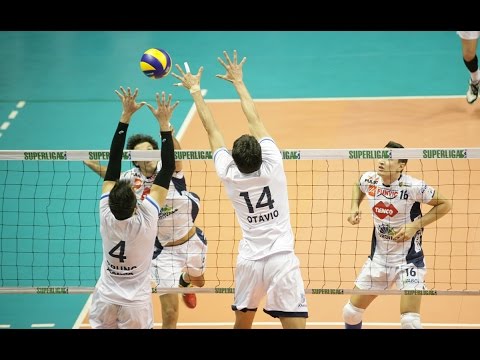 Taubaté defeats Minas Tennis Club in the 2014/2015 Super League