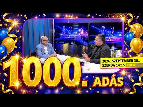 Az 1000. adás! 6 év, 6 hónap és 28 napja indult a Kívánságszolgálat a Heti TV képernyőjén