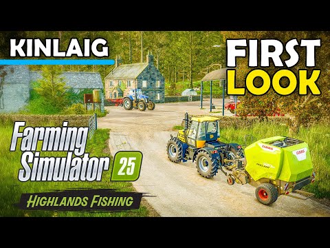 Welcome to Scotland! Highlands Fishing Expansion Farming Simulator 25 - FIRST LOOK