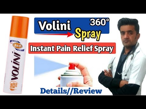 Volini pain relief spray
