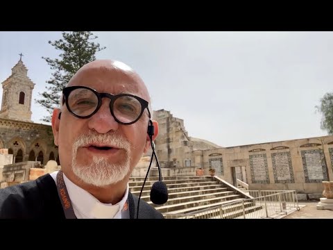 Peregrinación a Tierra Santa 16 Parte Pater Noster y lugar de la Ascensión en El Monte de los Olivos