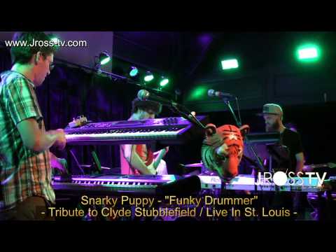 James Ross @ Snarky Puppy - "Funky Drummer" - (Clyde Stubblefield Tribute) - www.Jross-tv.com