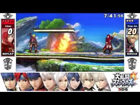 Nerf Me To The Moon 3DS Round 2 - Shin (Reflet/Robin/DK) vs Boron (Shulk)