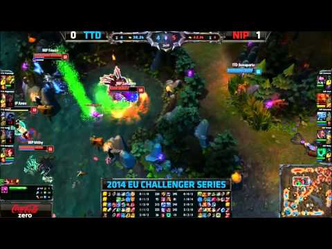 EU Challenger Spring 2014 Semifinals G2:NIP vs TTD Highlights