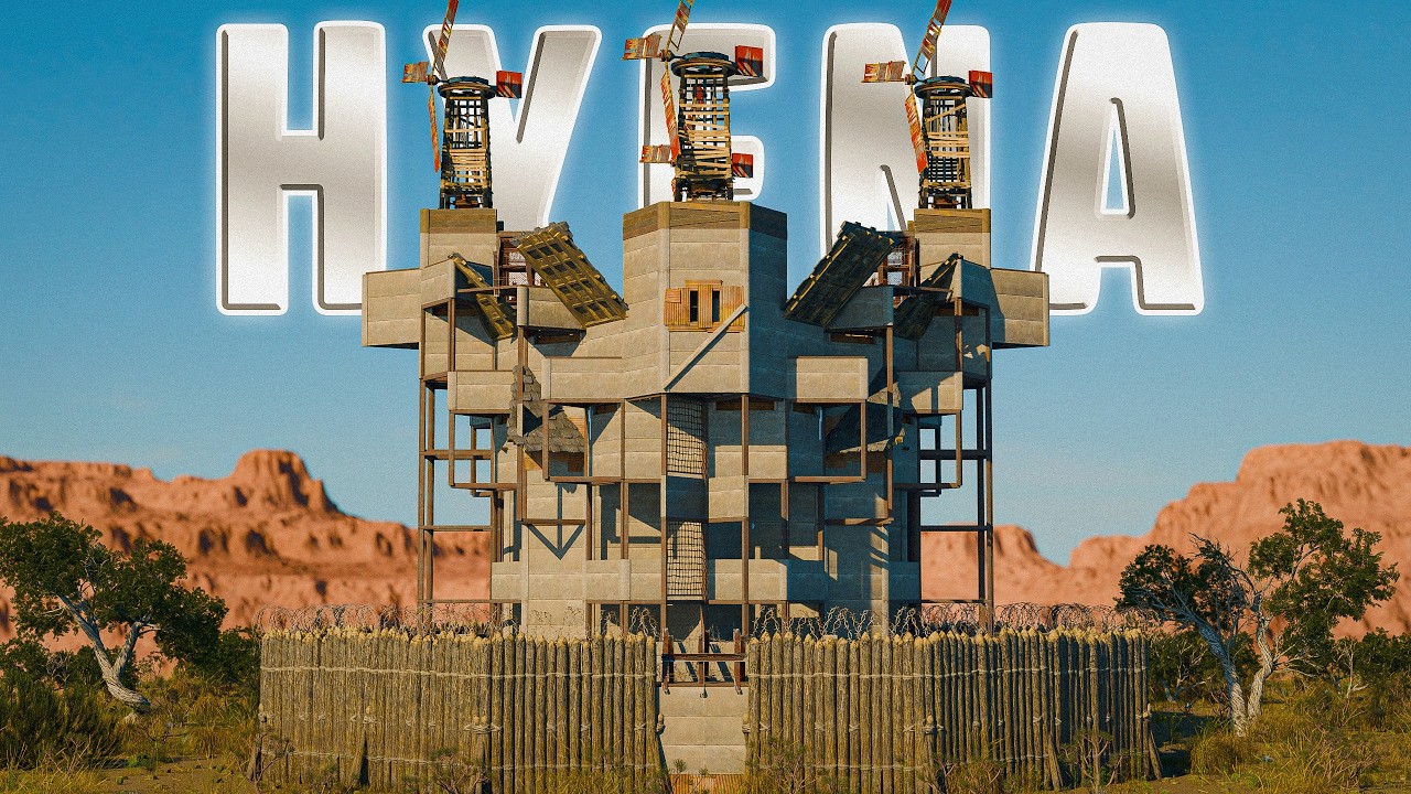 The Hyena | The BEST 2x2 With OPENCORE & BUNKER | RUST Base Design