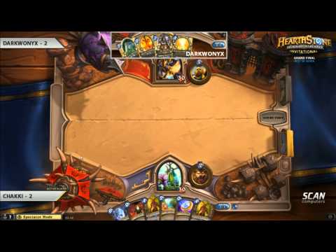 SCAN Hearthstone Invitational - Grand Finals - Chakki vs Darkwonyx
