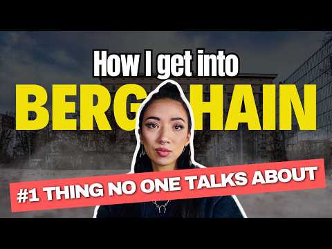 How I Get Into Berghain (Except ONCE) | My Personal Tips
