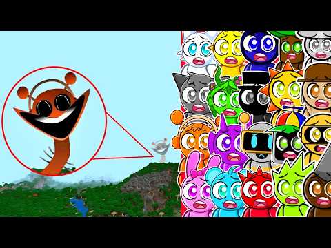 Reacting to NEW Sprunki Oren Phase FOUND in Minecraft!