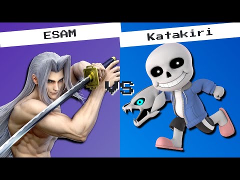 2021/3/23 ESAM (Sephiroth) vs Katakiri (Sans Mii Gunner) - Elite Smash Ironman squat challenge