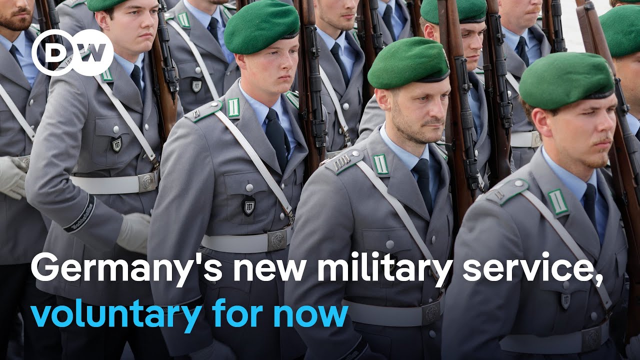 Germany to keep military service voluntary if 80,000 recruits sign up | DW News