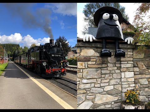 Mit der Fichtelbergbahn zu Huss-Räucherkerzen nach Neudorf