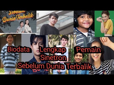 #biodatapemainsebelumduniaterbalik Biodata dan Agama asli pemain Sinetron sebelum Dunia Terbalik