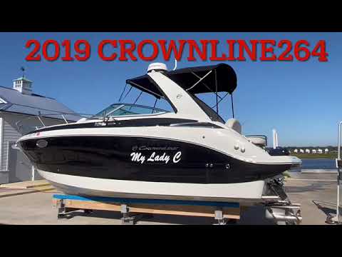 2019 Crownline 264 CR **St. Augustine, FL**