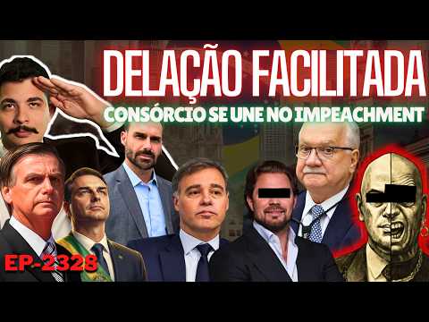 Mendonça: Delação FACILITADA e APOIO de Fachin + Consórcio se UNE no IMPEACHMENT + Dudu, Flávio e 26