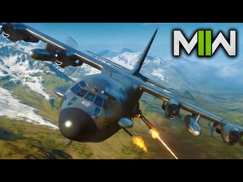 AC-130 Action - Call of Duty Modern Warfare II Full Campaign Walkthrough Gameplay Part 6