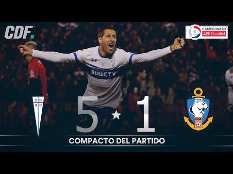 Universidad Católica 5 - 1 Dep. Antofagasta | Campeonato AFP PlanVital 2019 | Fecha 13 | CDF
