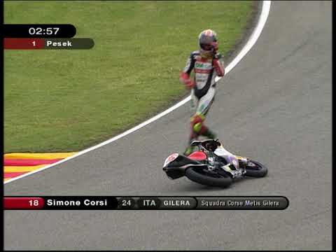 Simone Corsi 2006 MotoGP 125cc Italian Grand Prix at Mugello QP MPEG2 *AI Upscaled*