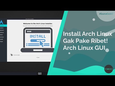 Install Vanilla Arch Tanpa Repot