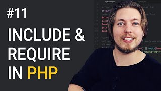 11: Include and Require in PHP  Procedural PHP Tut
