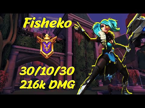Fisheko - Evie (Grandmaster) PaladinsTube