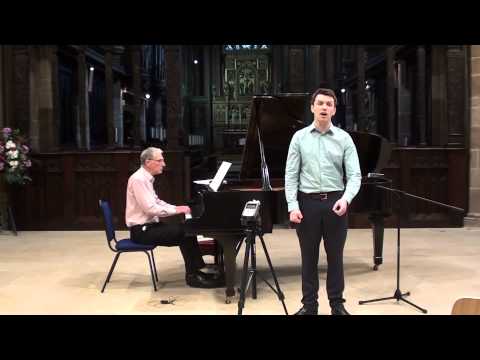 Beethoven 'Mit einem gemalten Band' Op83 No3 - Christopher Pulleyn (tenor) & John Peace