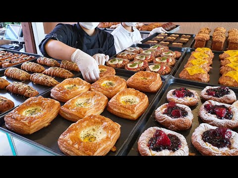 , title : '매일 굽는 14가지 페스츄리! 늦게가면 다 팔려서 없다는 인사동 핫플 / Making 14 kinds of pastries every day - Korean street food'