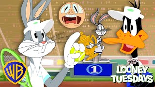 GAME ON! 🎾 Tennis & MORE Sports Compilation | Looney Tuesdays | #KidsCartoons @wbkids