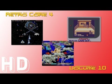 Retro Core 4 - Volume 10 - Double Dragon GameBoy - Marvel VS Capcom 2 DC - Verytex Mega Drive