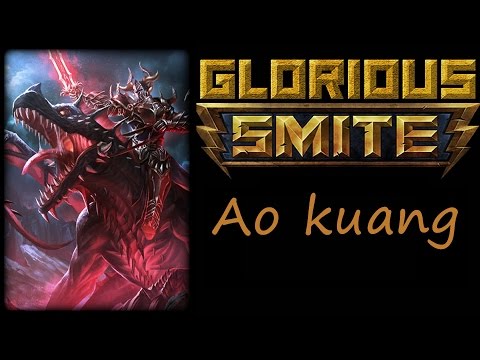 SMITE Ao Kaung solo (Ao Kuang Damage/tank build) ~ Dragon Knight returns!