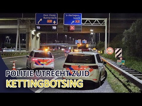 Politie | Kettingbotsing | Aanrijding | Overlast | Diefstal