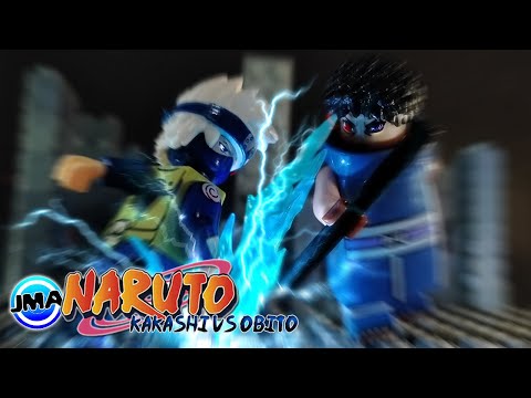 LEGO Kakashi vs Obito [Naruto Ultimate Ninja Stop Motion] - Brickfilm / Stop Motion / Animation
