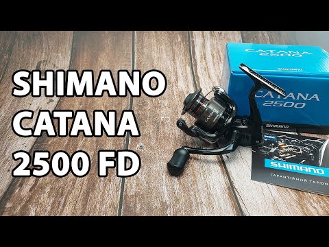  Розпаковка: Котушка Shimano Catana 2500 FD