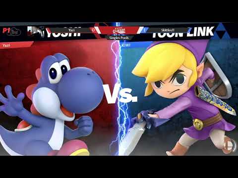Iconic Clash! 2 Singles - Yazi (Yoshi) vs Skittles!! (Toon Link)